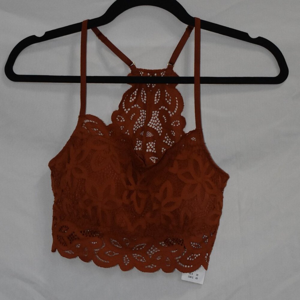 Abercrombie & Fitch Crop Racerback Tank NWT Size S